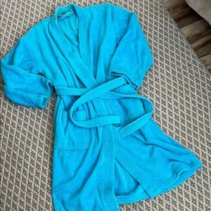Bathrobe Turquoise Blue